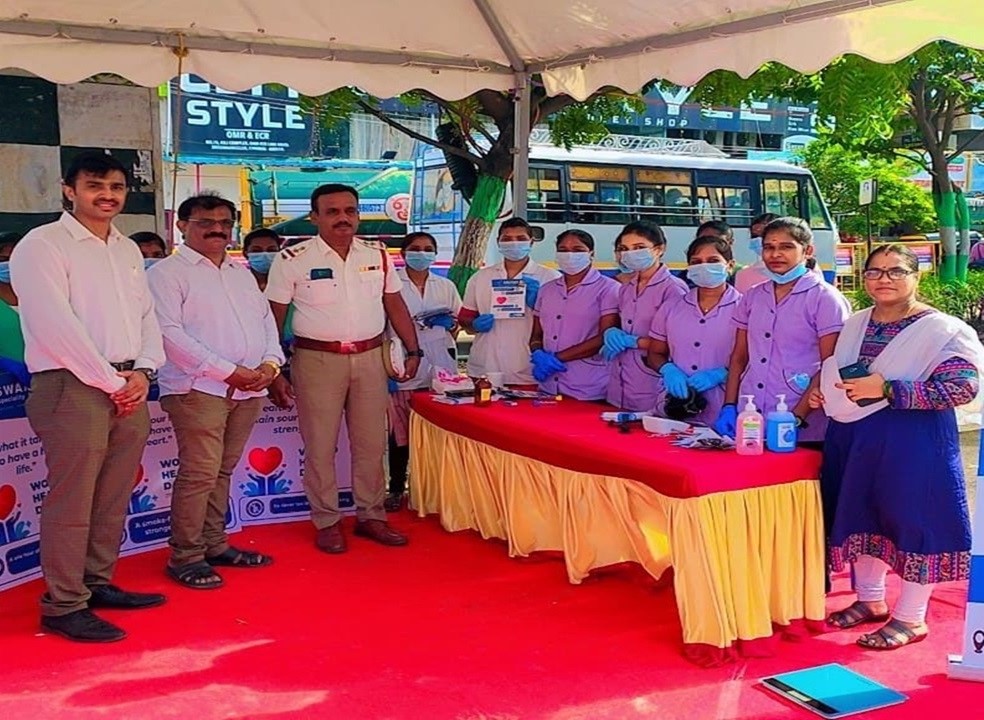 Tulips Multispeciality Hospital heart camp